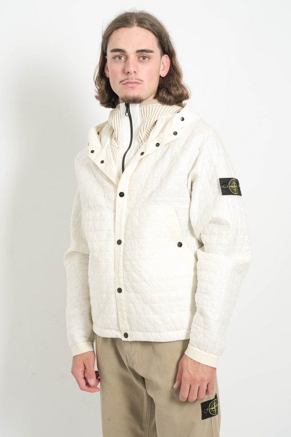BLOUSON STONE ISLAND A CAPUCHE BEIGE