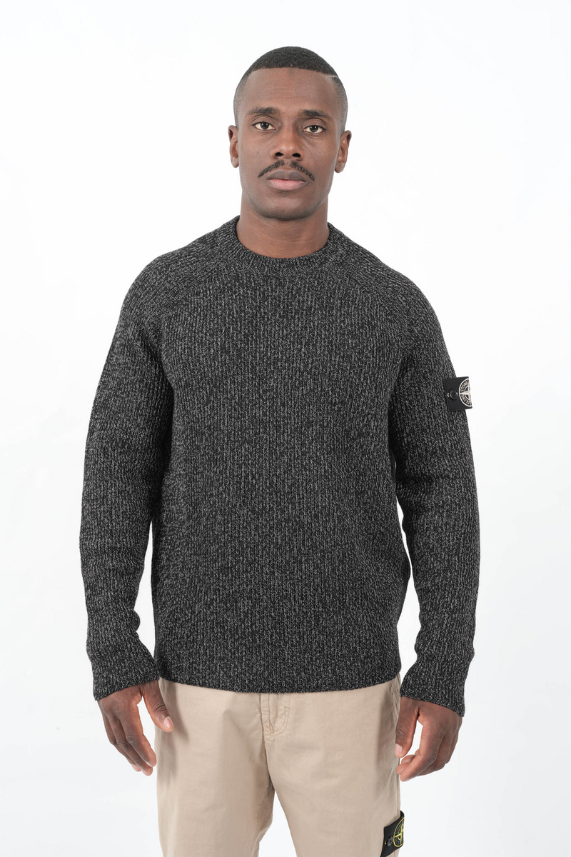 PULL STONE ISALND NOIR REFLECHISSANT