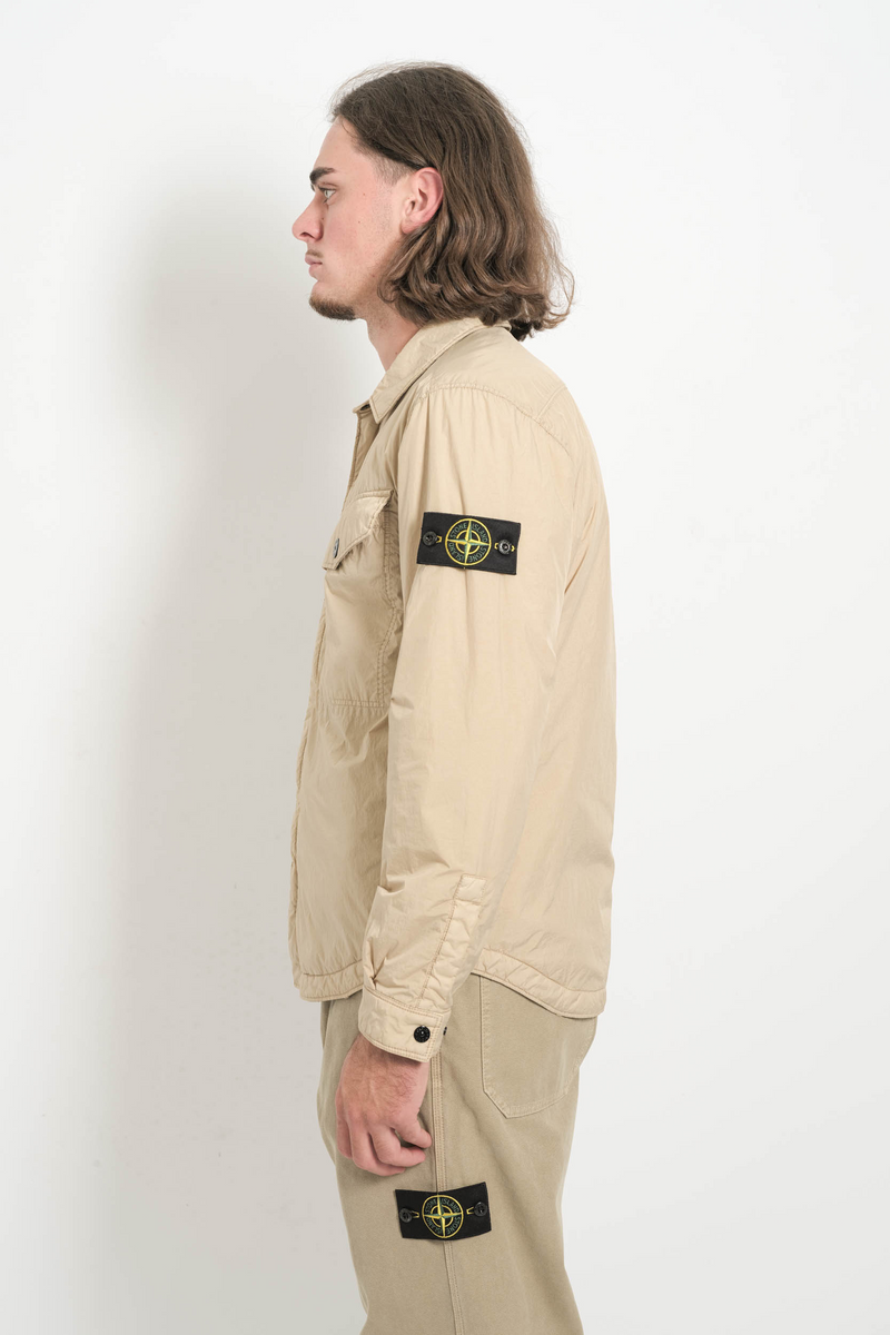 BLOUSON STONE ISLAND EN NYLON BEIGE