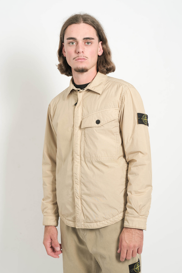 BLOUSON STONE ISLAND EN NYLON BEIGE