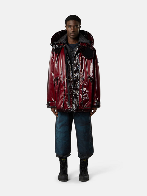 Parka Stone Island en Ripstop Coton – Effet Prismatique
