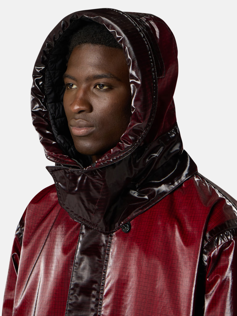 Parka Stone Island en Ripstop Coton – Effet Prismatique