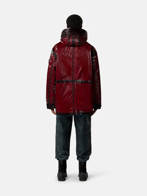 Parka Stone Island en Ripstop Coton – Effet Prismatique