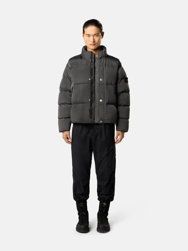 Doudoune Stone Island Nylon Metal in ECONYL® – Gris Plomb