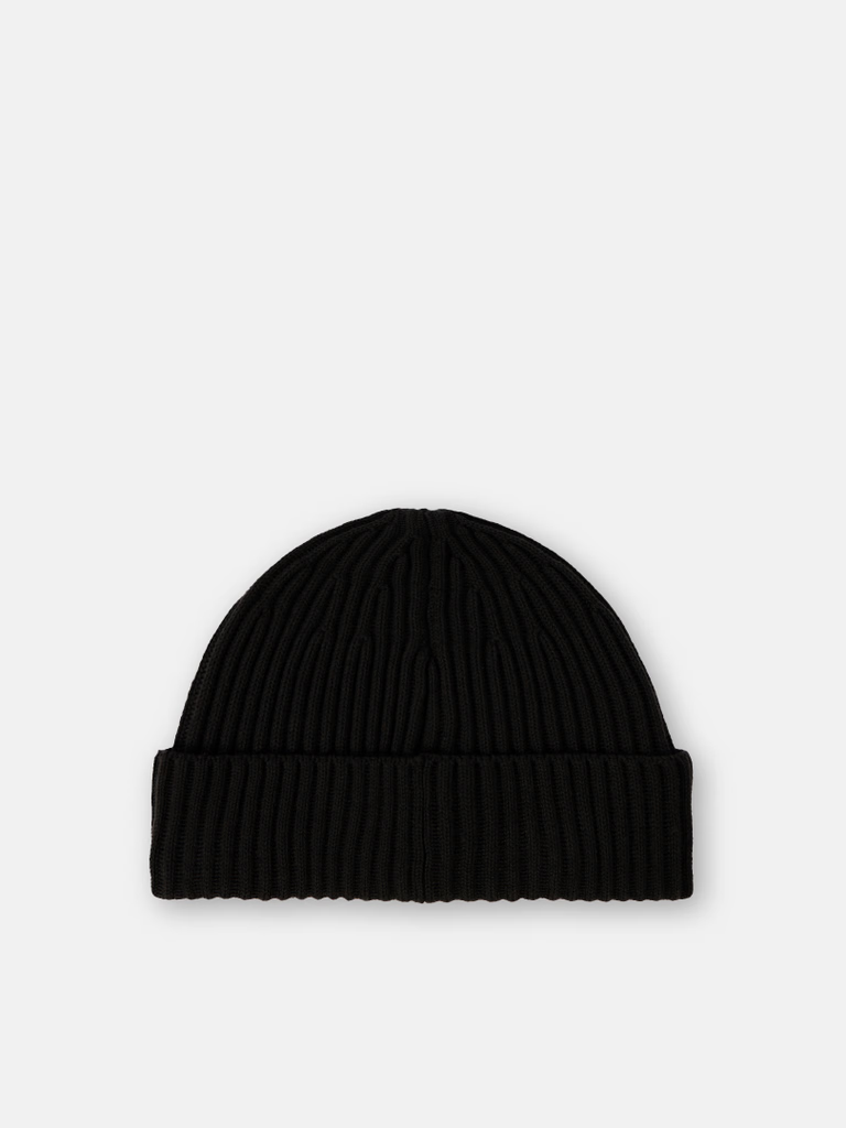 Bonnet Stone Island en Laine RWS Noir