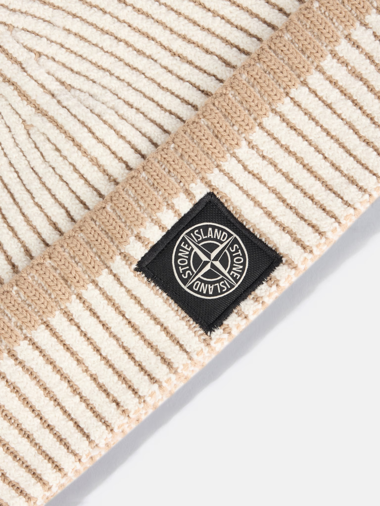 Bonnet Stone Island en Laine RWS