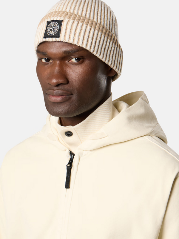 Bonnet Stone Island en Laine RWS
